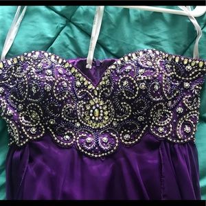 Sherri Hill Purple Prom Dress